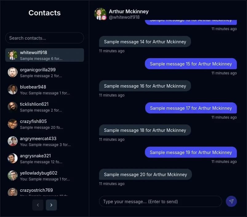 Unified Live Chat for Twitter DMs