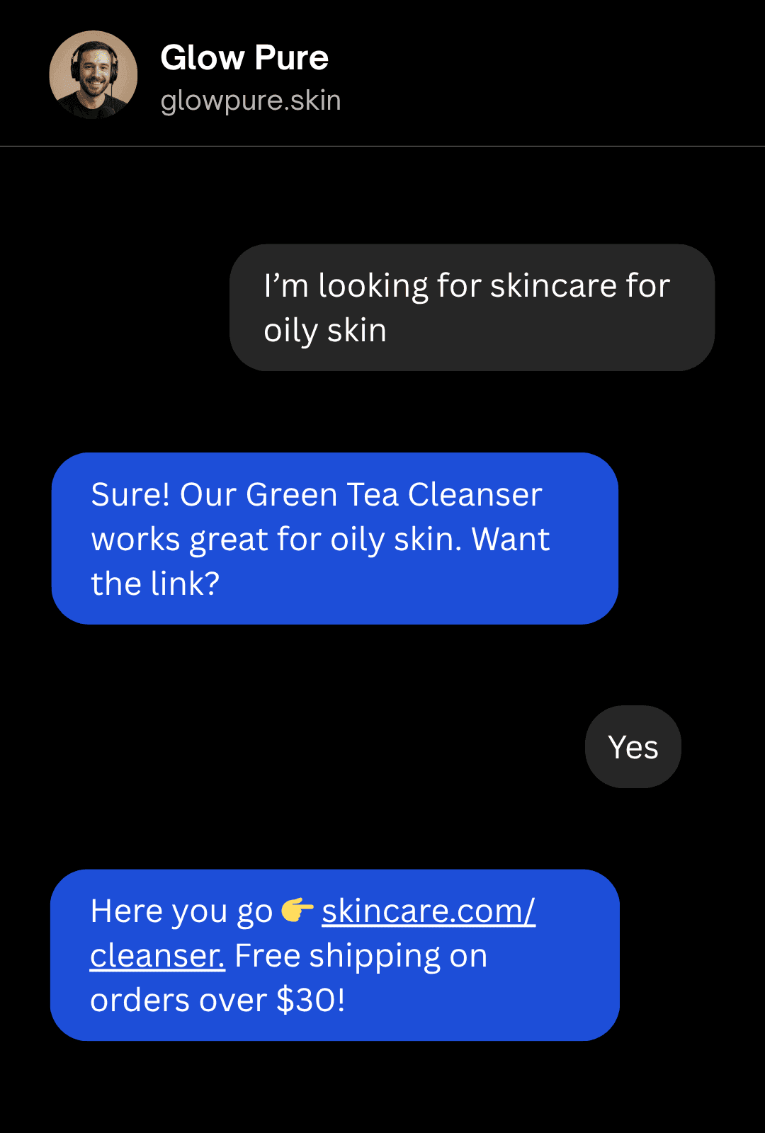 Auto Message on Trigger Words