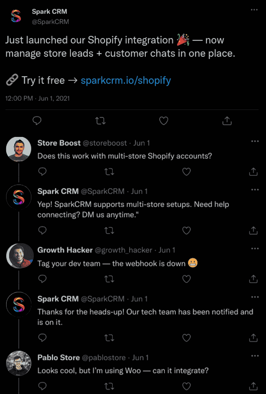 Manage Tweet Replies